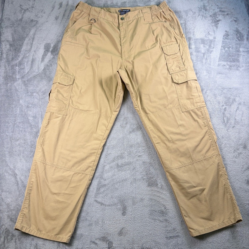 5.11 Tactical Taclite Pro Ripstop Cargo Pants Men's 38x30 Khaki Utility Workwear